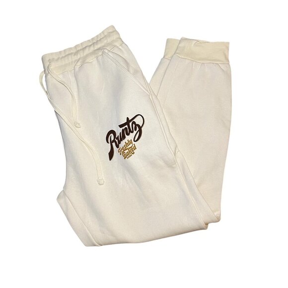 Runtz Men Cream Tan Fleece Jogger Sweat Pants Size: XXL - Picture 4 of 7